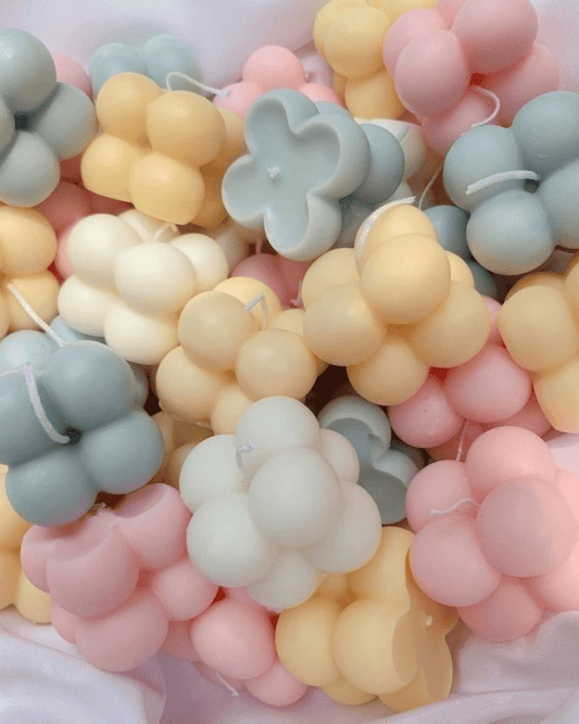 Bubble Bliss Candles – Vanilla Scented - Essenceoul