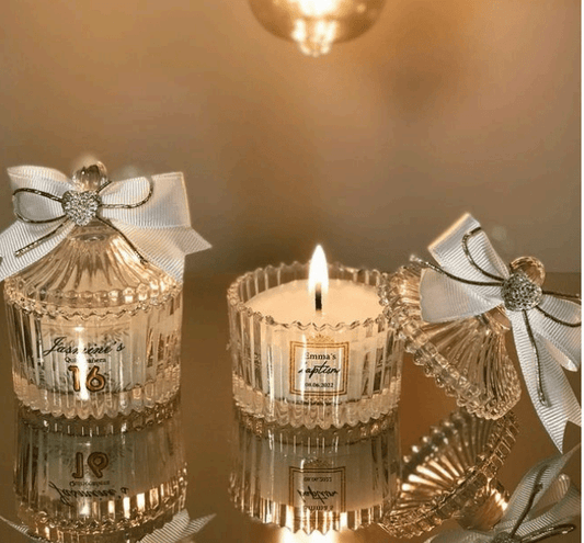 Luxury Crystal Jar Candle - Essenceoul