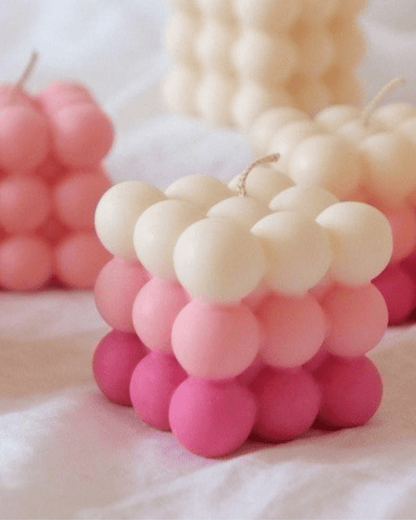 Bubble Bliss Candles – Vanilla Scented - Essenceoul