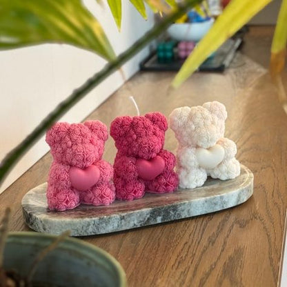 Cuddly Teddy Candle - Essenceoul