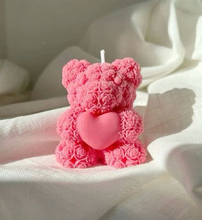 Cuddly Teddy Candle - Essenceoul