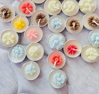 Floral Bliss T - light Candles (30 pcs) - Essenceoul