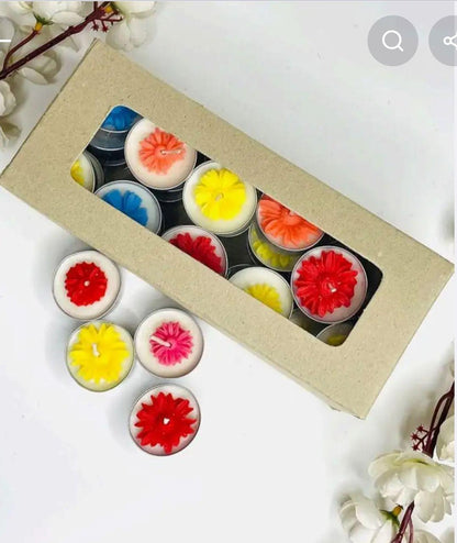 Floral Bliss T - light Candles (30 pcs) - Essenceoul