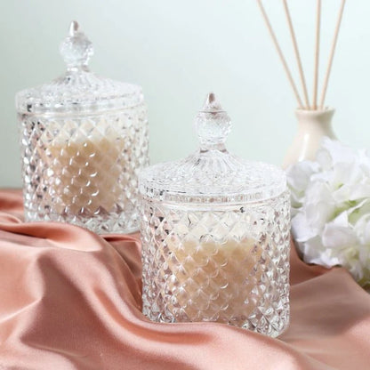 Luxury Crystal Jar Candle - Essenceoul